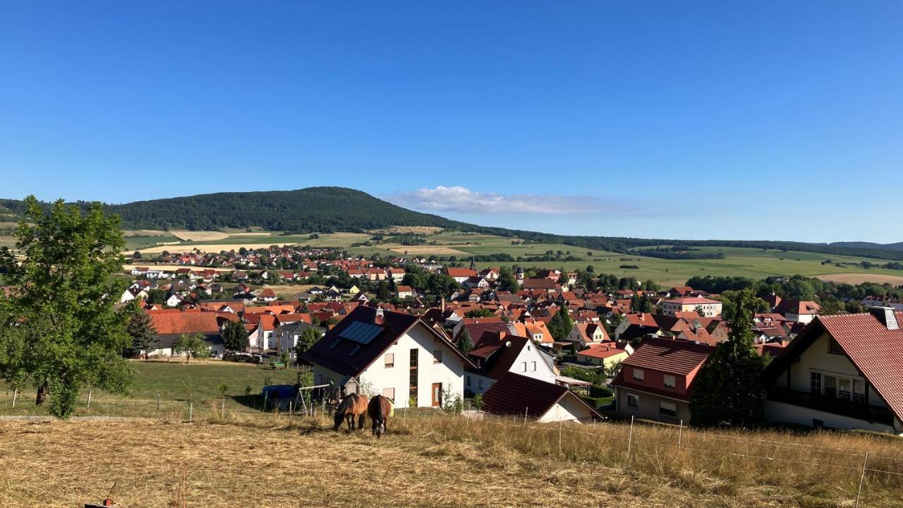 Ferienwohnung Rhoenperle Dermbach エクステリア 写真